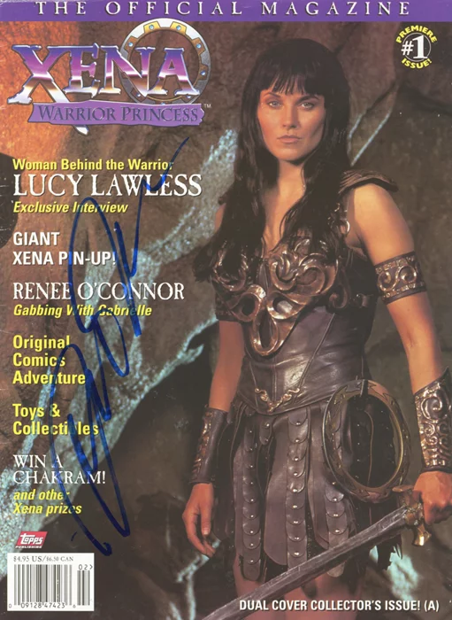 Lucy Lawless autograph