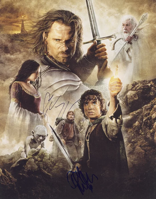 Lord of the Rings autograph