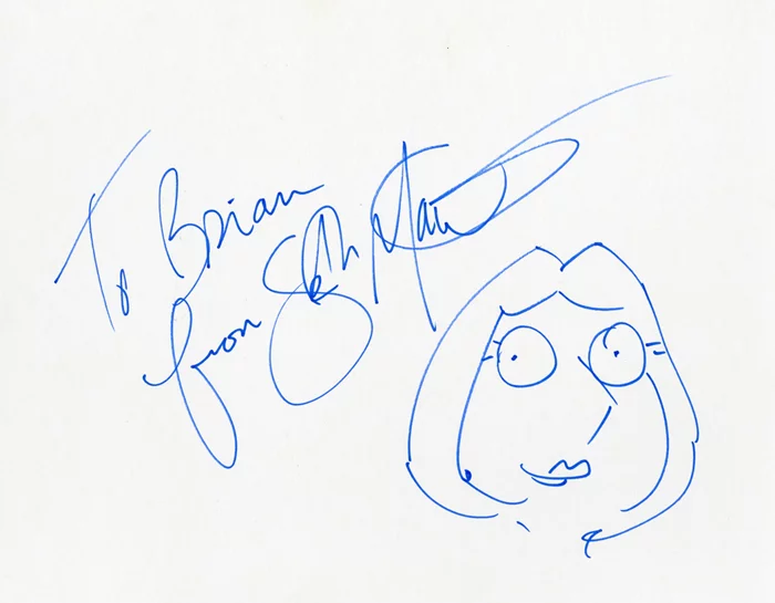 Seth MacFarlane autograph