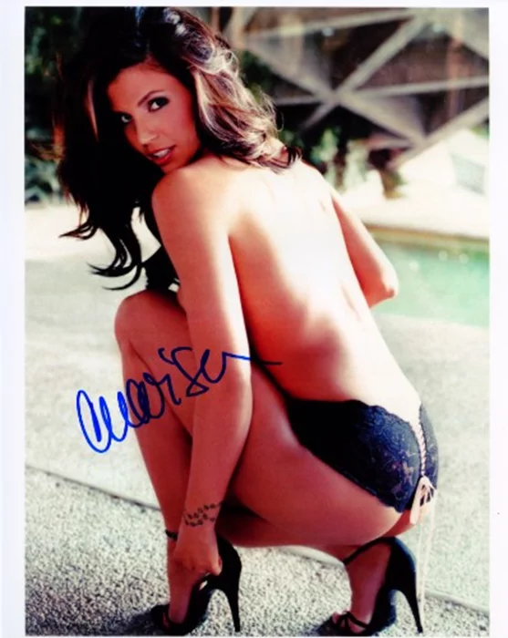 Charisma Carpenter autograph