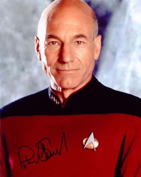 Patrick Stewart autograph