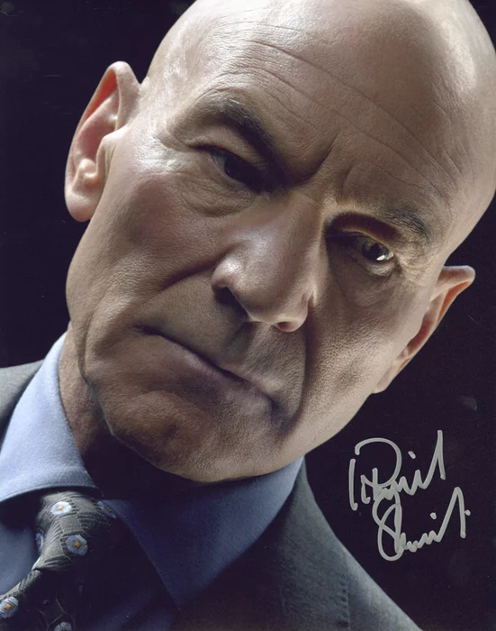 Patrick Stewart autograph