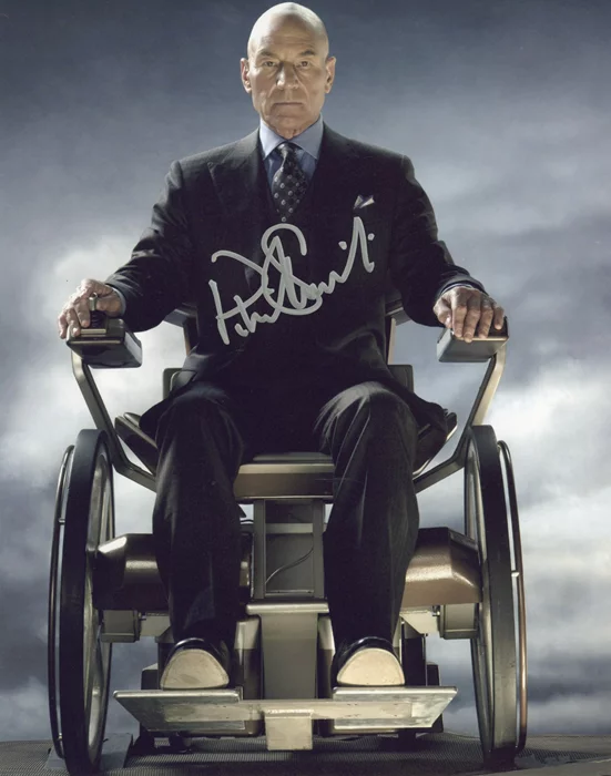 Patrick Stewart autograph