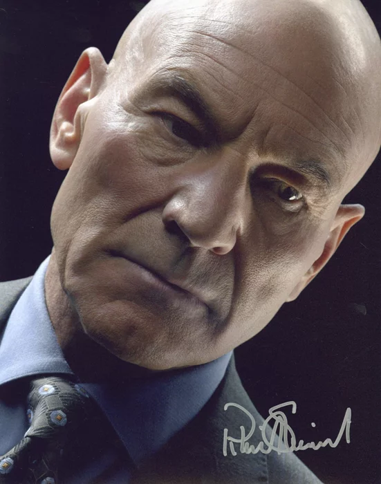 Patrick Stewart autograph