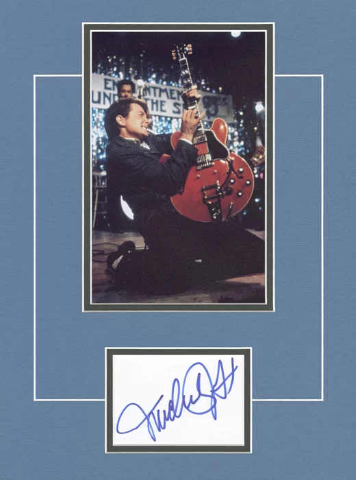 Michael J. Fox autograph