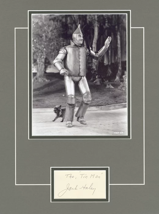 Jack Haley autograph