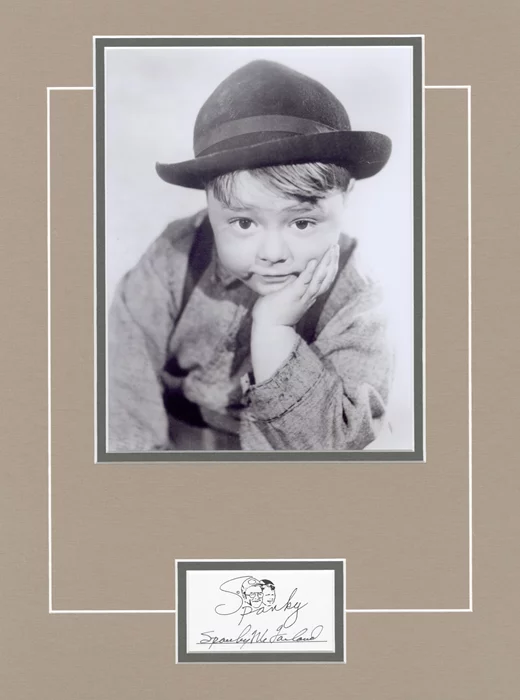 Spanky McFarland autograph