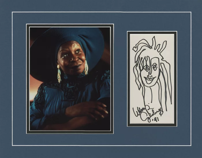 Whoopi Goldberg autograph
