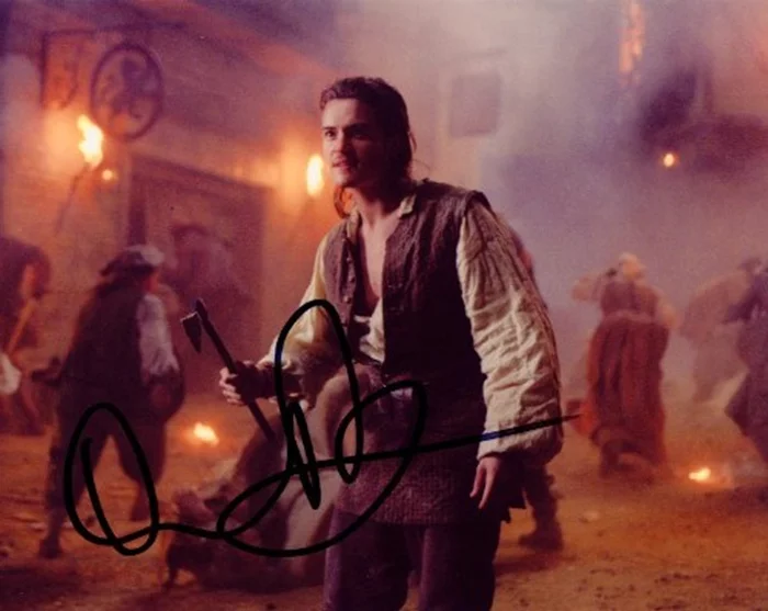 Orlando Bloom autograph
