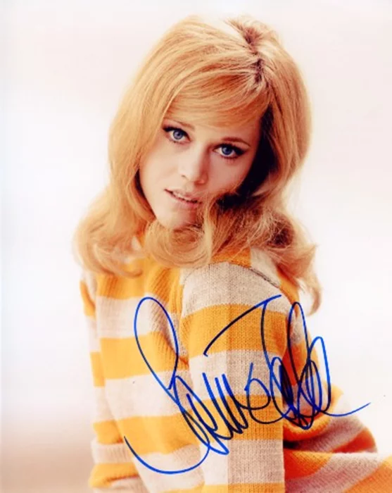 Jane Fonda autograph
