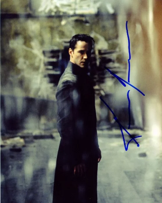 Keanu Reeves autograph