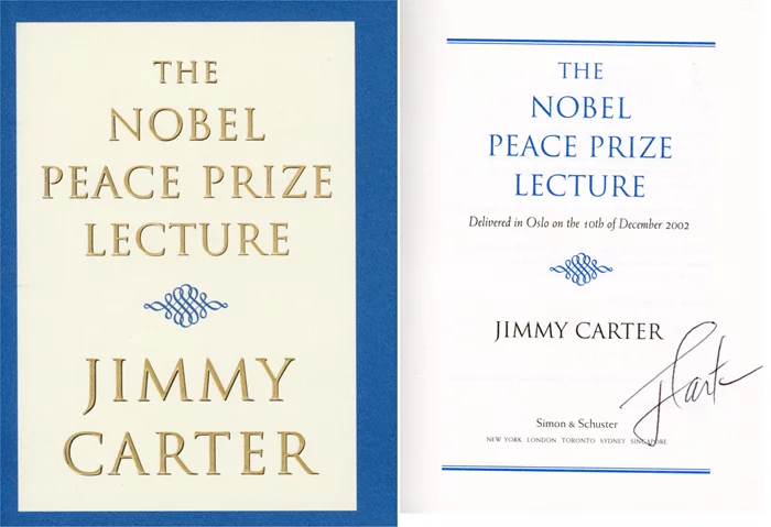 Jimmy Carter autograph