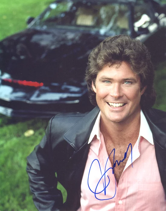 David Hasselhoff autograph