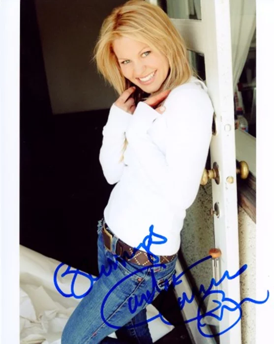 Candace Cameron autograph