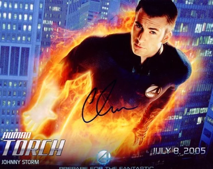 Chris Evans autograph
