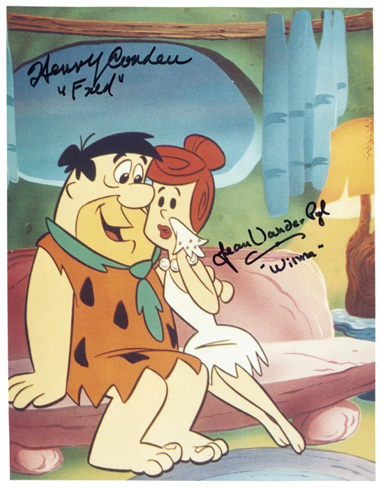 The Flintstones autograph