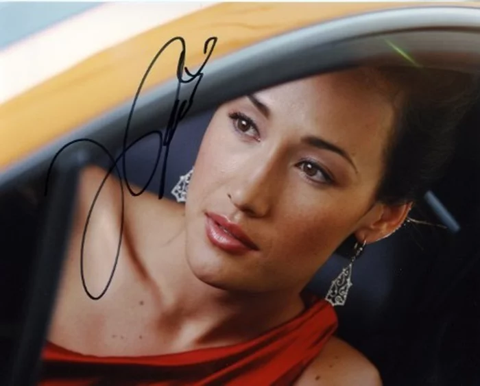 Maggie Q autograph