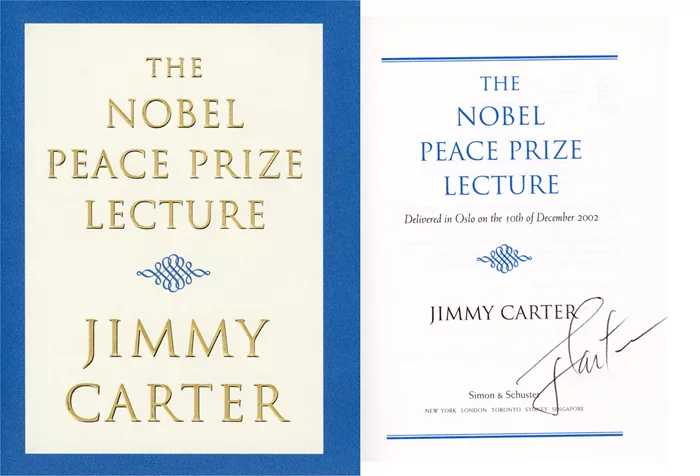 Jimmy Carter autograph