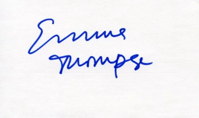 Emma Thompson autograph