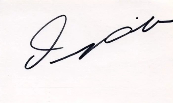 Danny Aiello autograph
