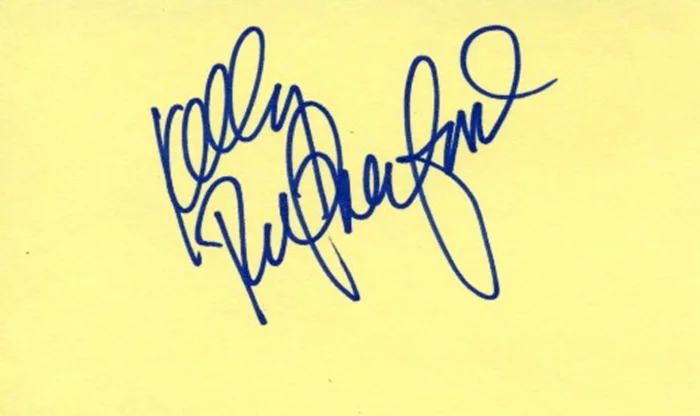 Kelly Rutherford autograph