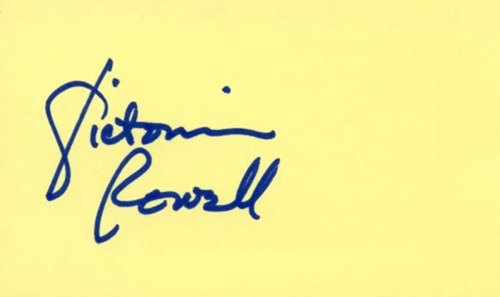 Victoria Rowell autograph
