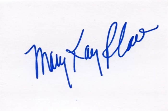Mary Kay Place autograph