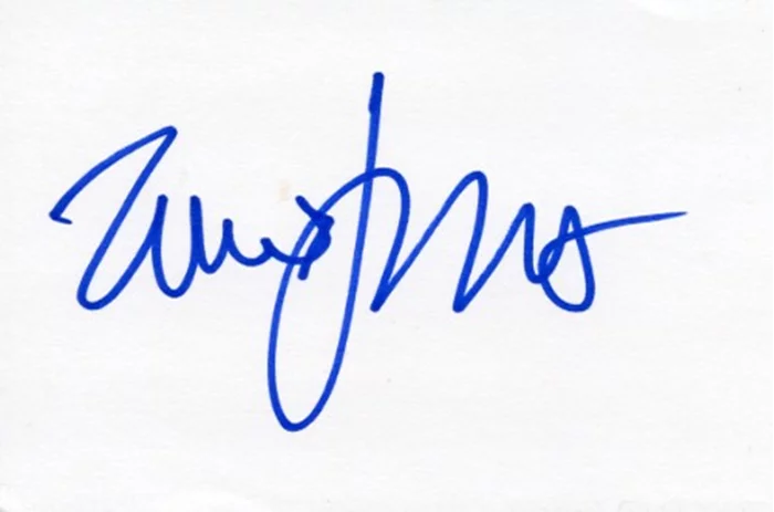 Tony Scott autograph