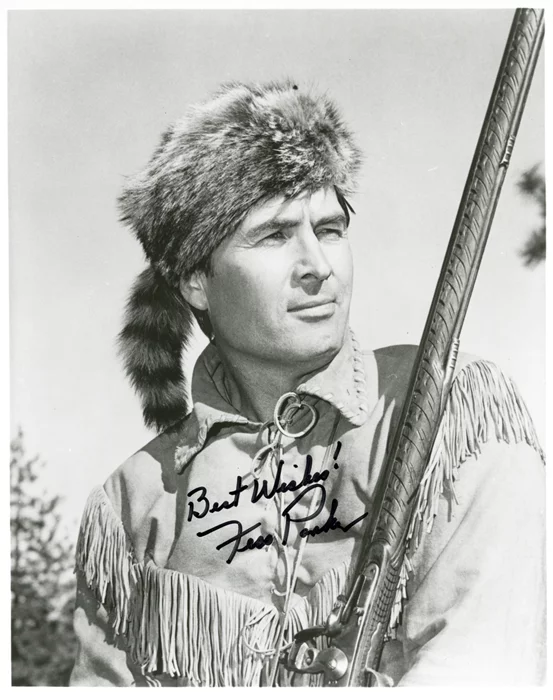 Fess Parker autograph