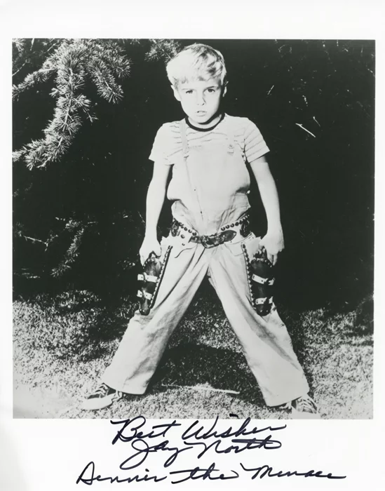 Jay North autograph