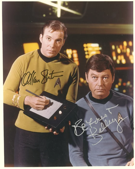 Star Trek autograph