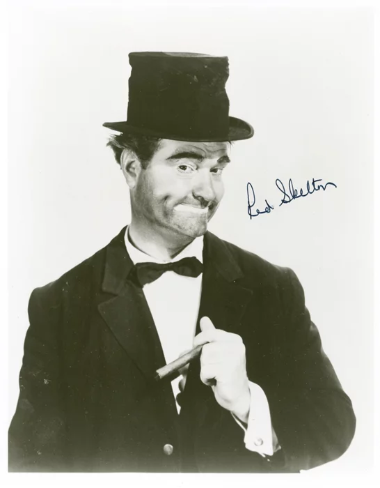 Red Skelton autograph