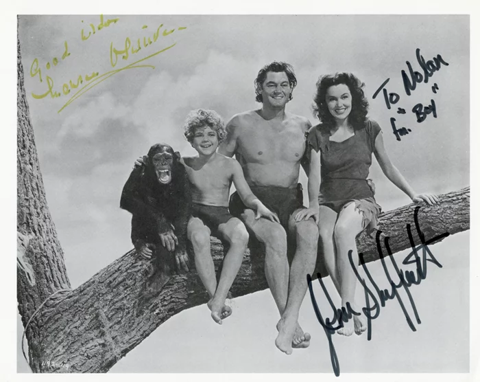 Tarzan autograph