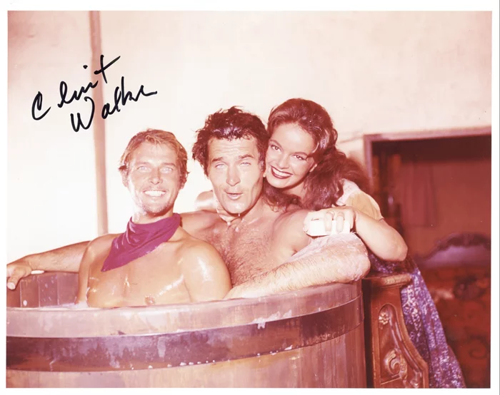 Clint Walker autograph