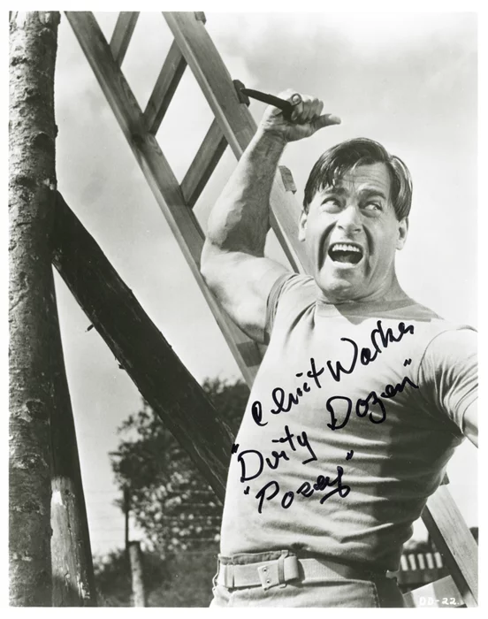 Clint Walker autograph