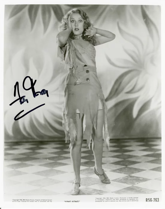 Fay Wray autograph