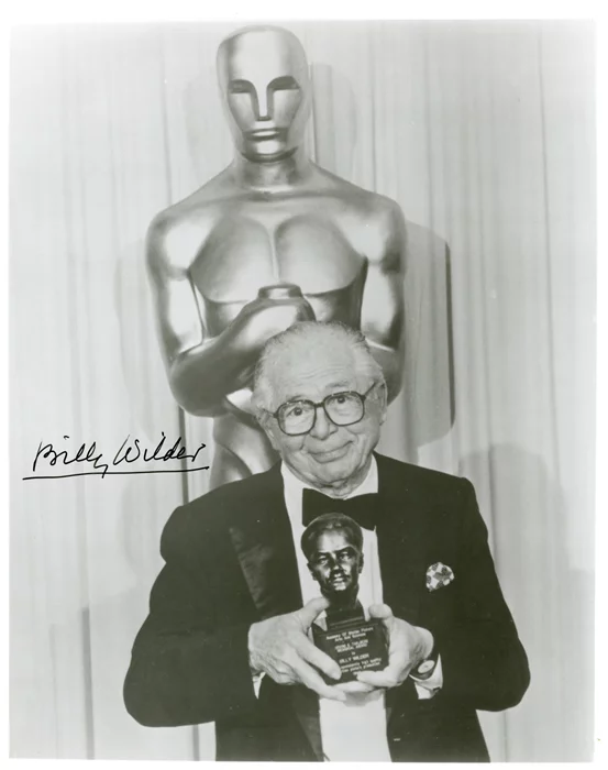 Billy Wilder autograph