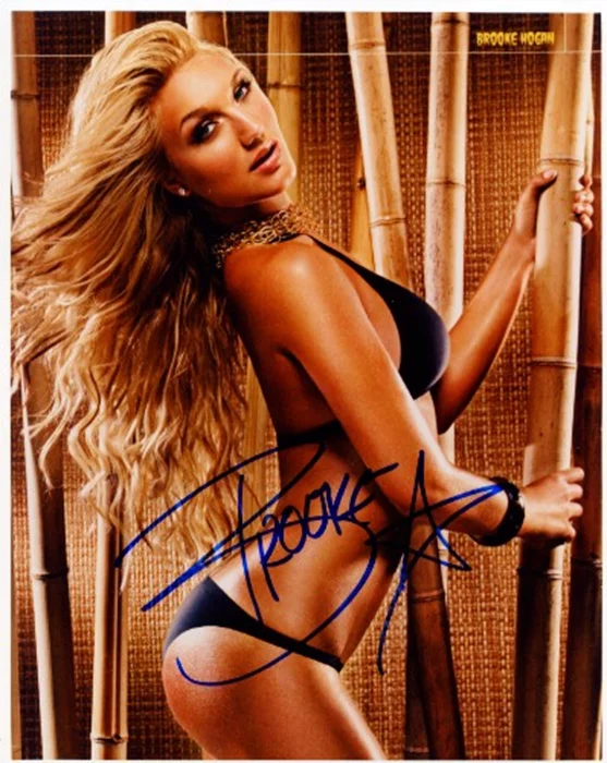 Brooke Hogan autograph