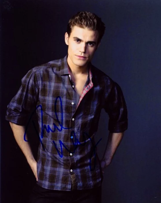 Paul Wesley autograph