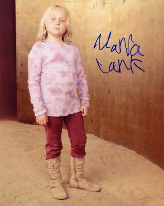 Maria Lark autograph