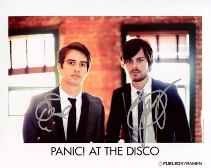 Panic! At The Disco autograph