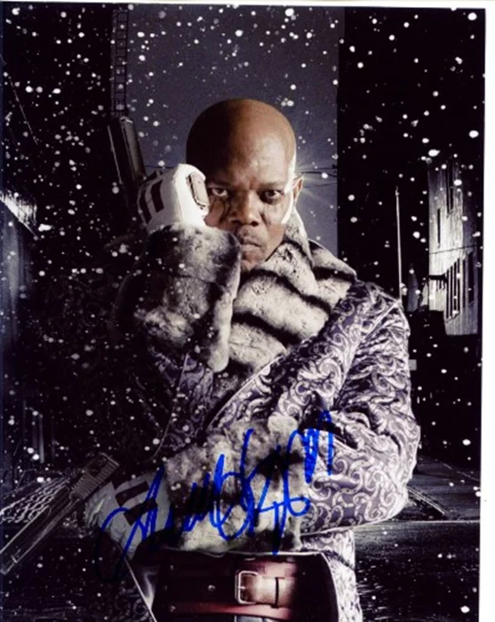 Samuel L. Jackson autograph
