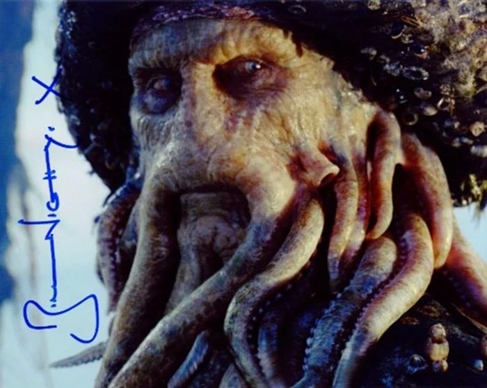Bill Nighy autograph