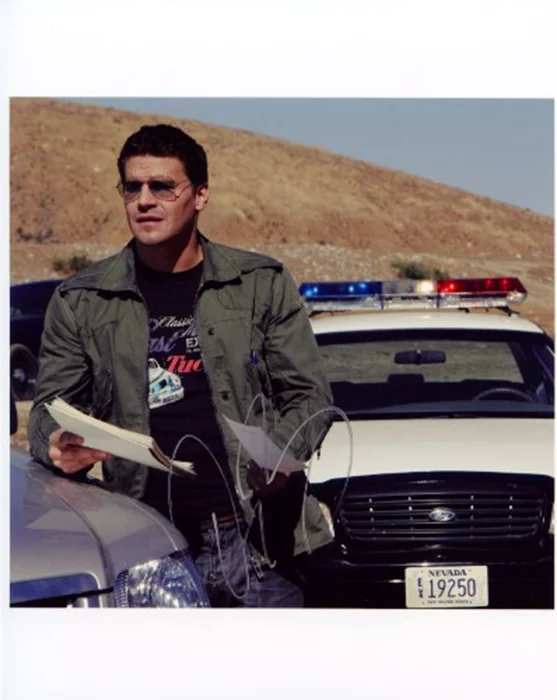 David Boreanaz autograph