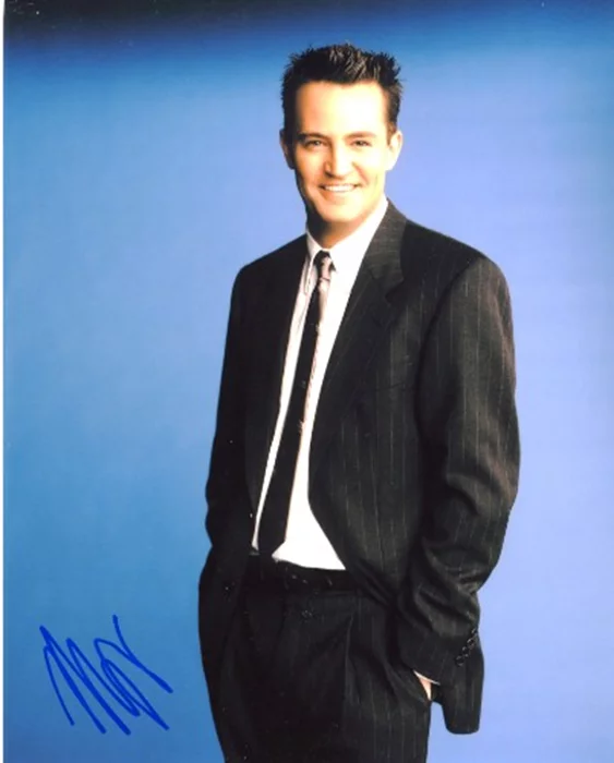 Matthew Perry autograph