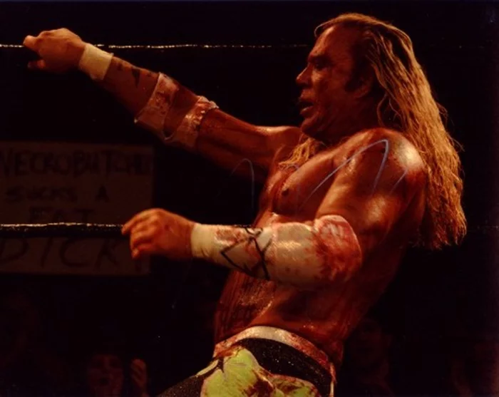 Mickey Rourke autograph