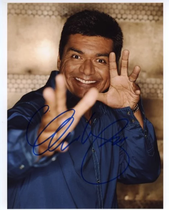 George Lopez autograph