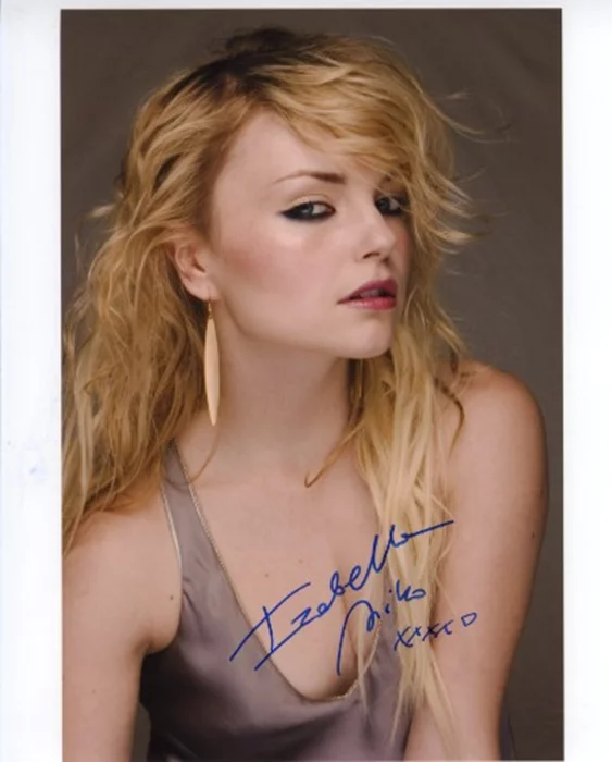 Izabella Miko autograph