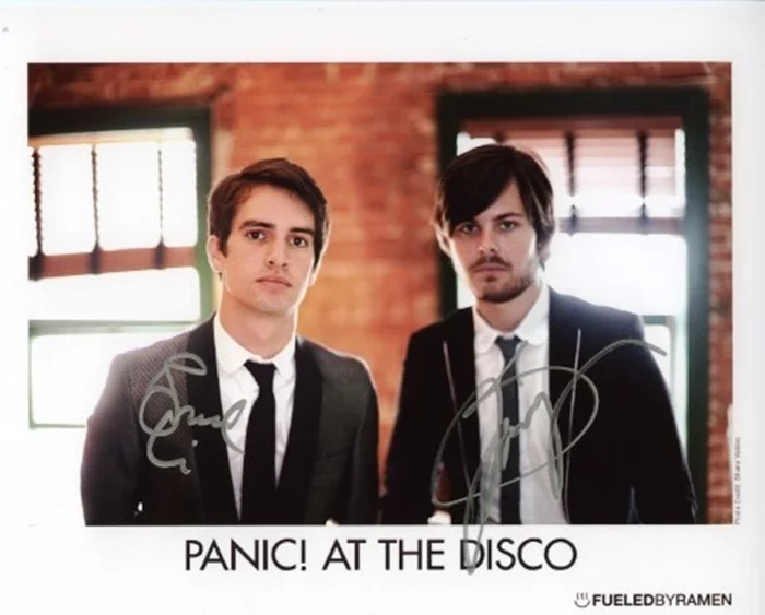 Panic! At The Disco autograph