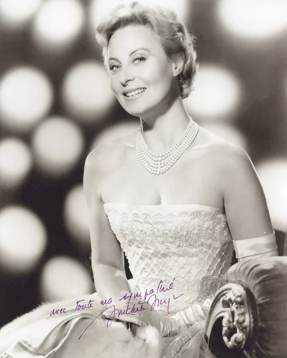 Michele Morgan autograph